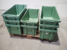 8 groene bakken 